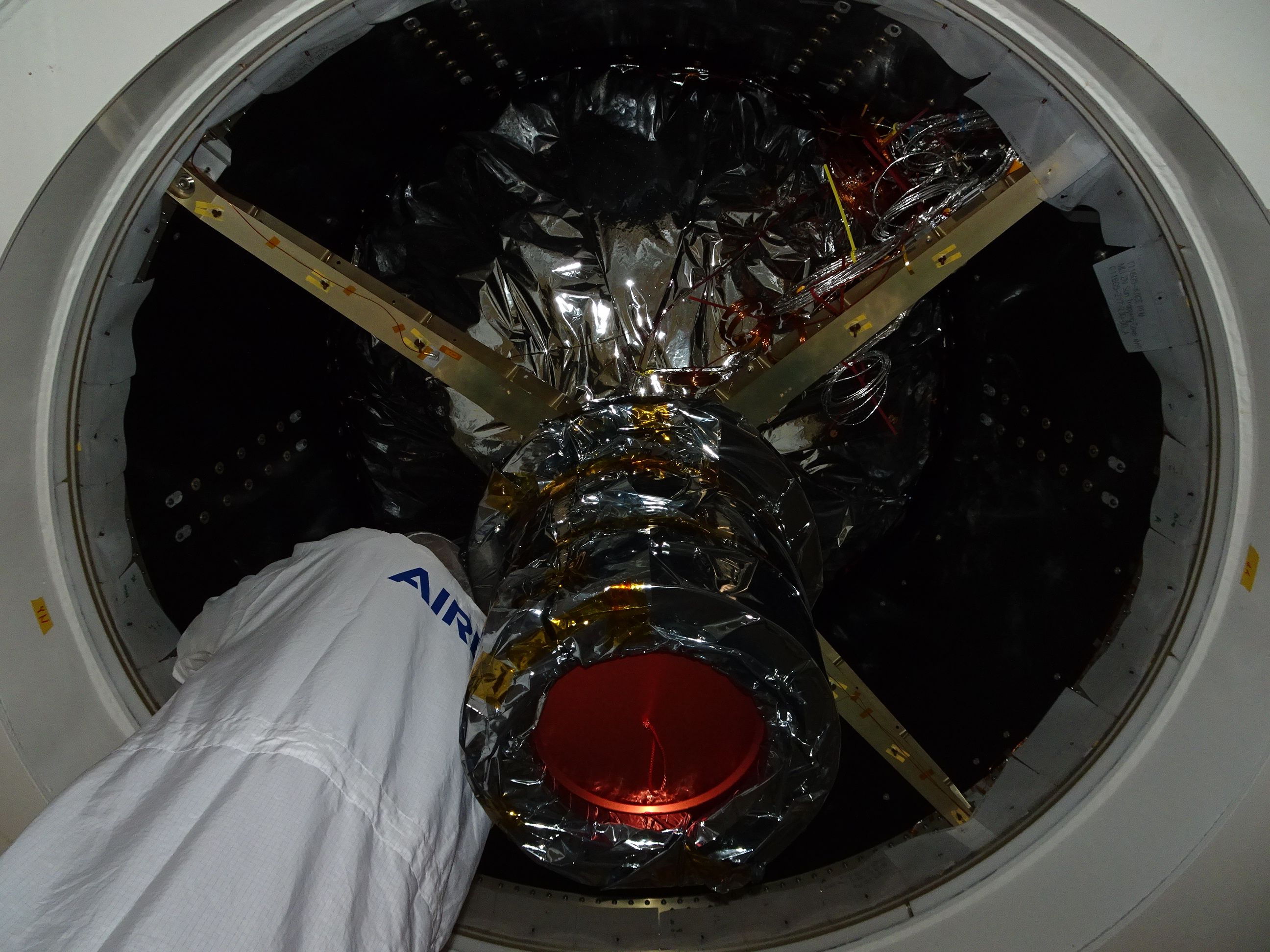 Avancement des activités sur le spacecraft